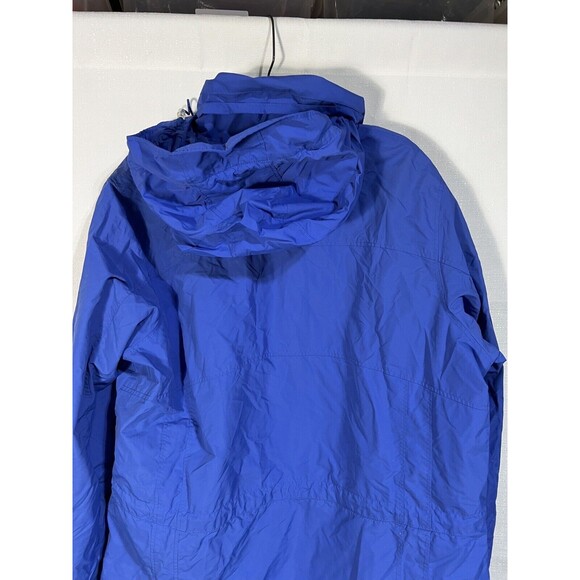 VTG LL Bean Blue Soft Shell Light‎ Windbreaker Jacket Sz. Large Regular - Picture 7 of 7